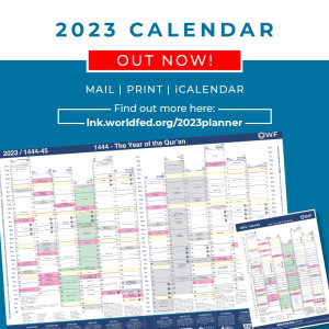Year 2023 WF Planner A2 Size - (Free postage Worldwide)