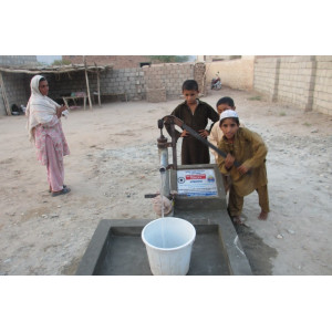 Sponsor a hand pump operated shallow well – give the gift of safe, clean drinking water   