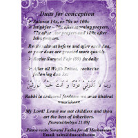 Dua for conception