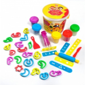 Fun Dough Arabic Letters for Age 3 and above